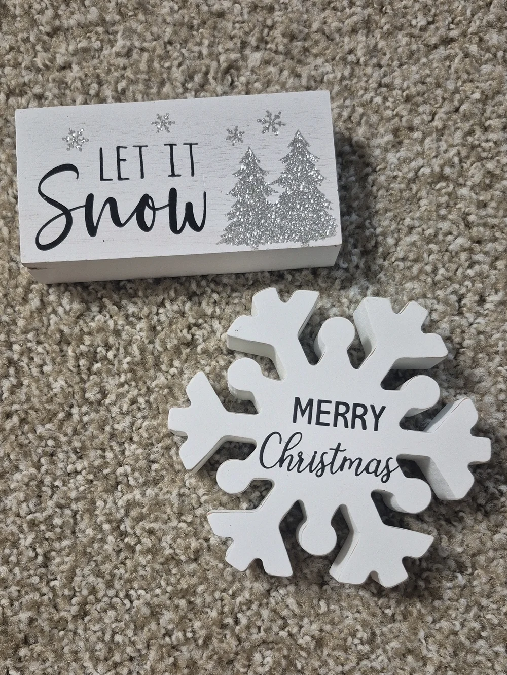 Christmas Wooden Holiday Decor